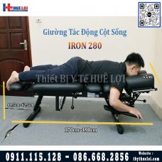 Giường Chiropractic IRON 280 Nắn Chỉnh Cột Sống 5 Khúc Cao Cấp