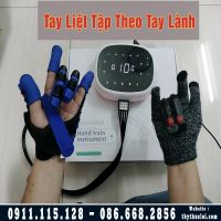 Máy tập gấp duỗi ngón tay tự động phục hồi bàn tay hiệu quả cho người liệt