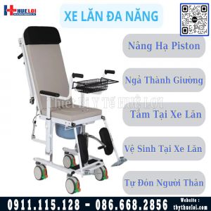 Xe Lăn Chăm Sóc Người Liệt Toàn Diện