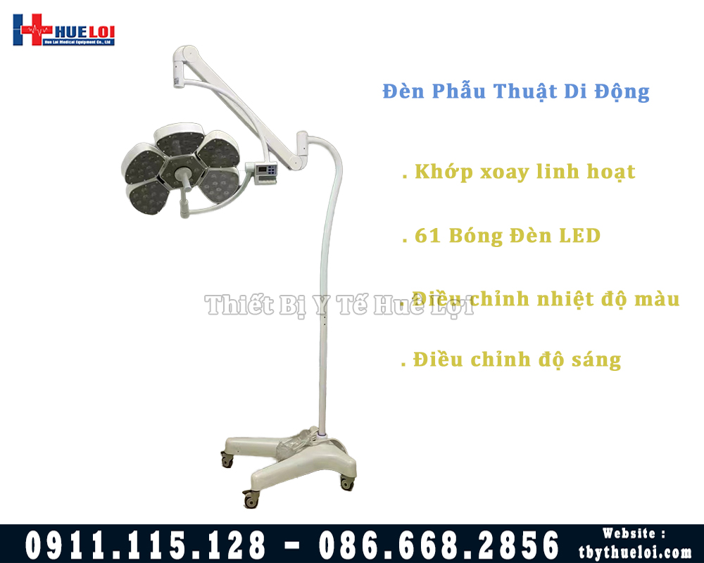 đèn phẫu thuật di động
