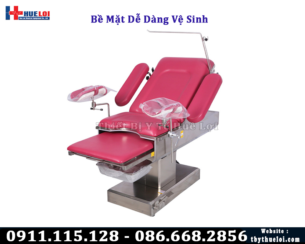 giường đỡ đẻ chỉnh điện