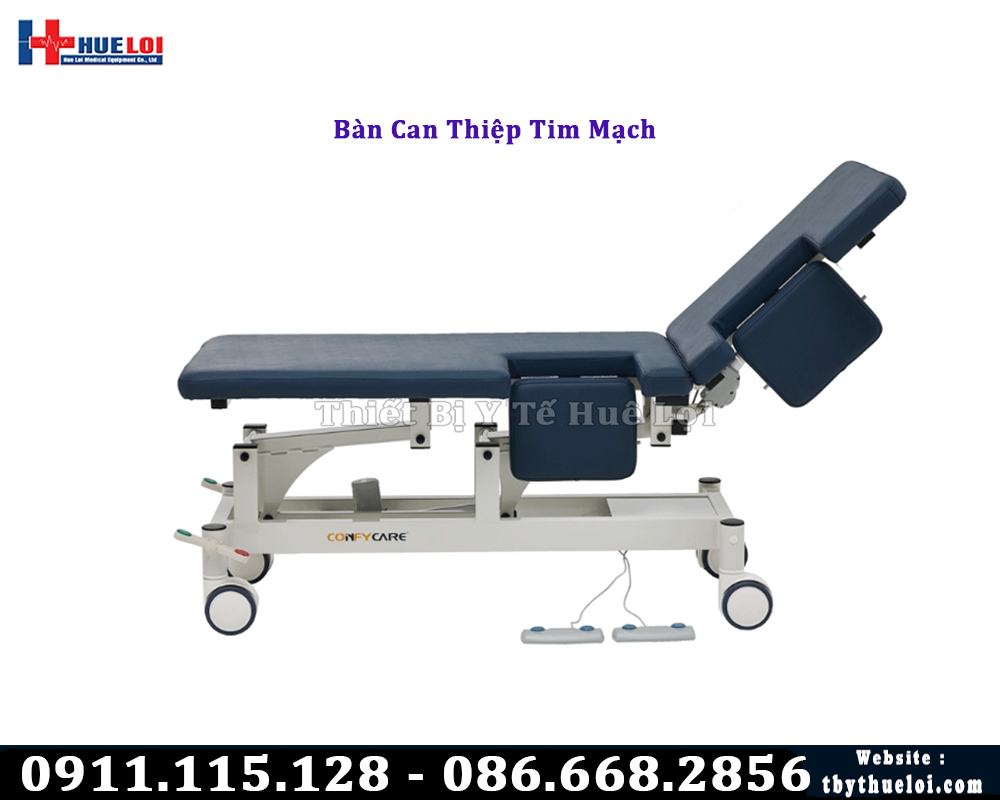 bàn can thiệp tim mạch EL02C
