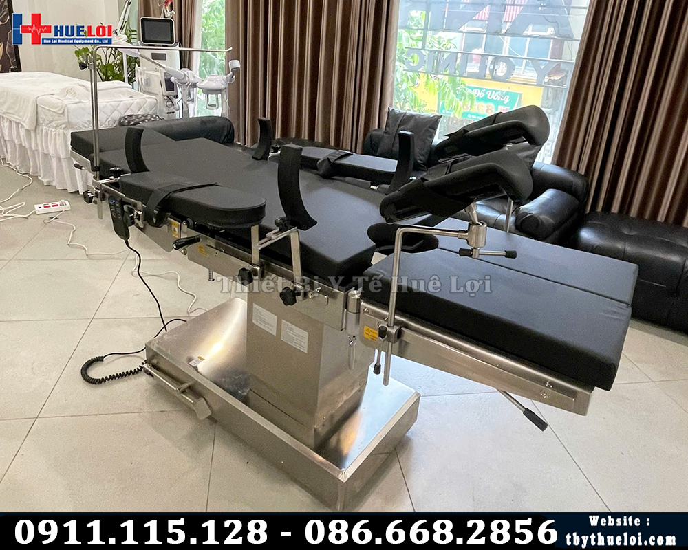 bàn giao giường phẫu thuật bàn mổ điện