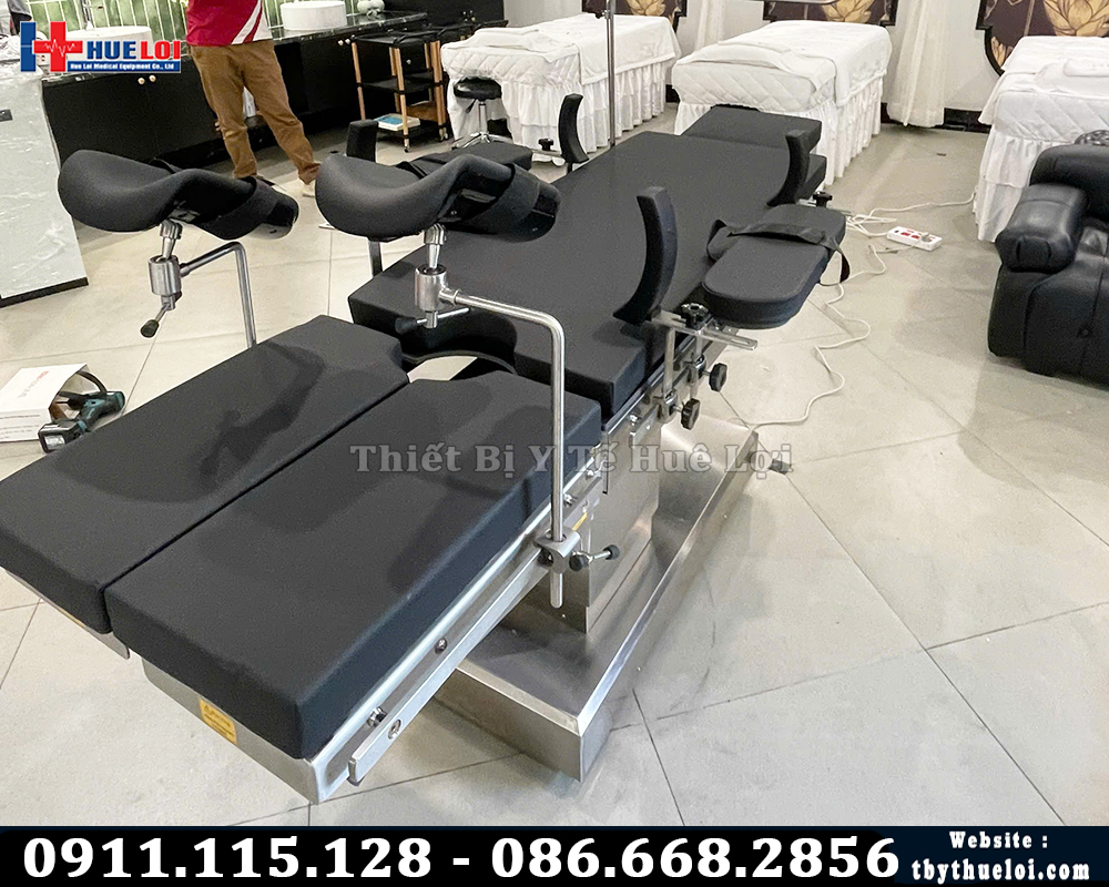 giường phẫu thuật chỉnh điện cao cấp