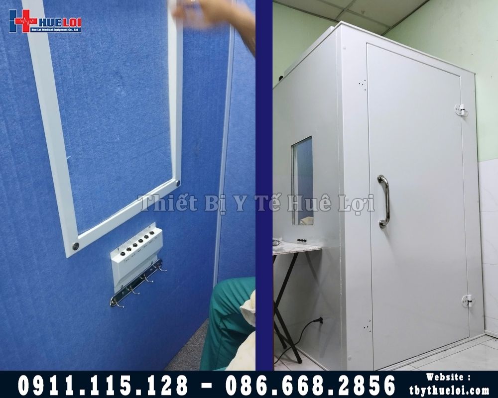 buồng ngồi đo thính lực