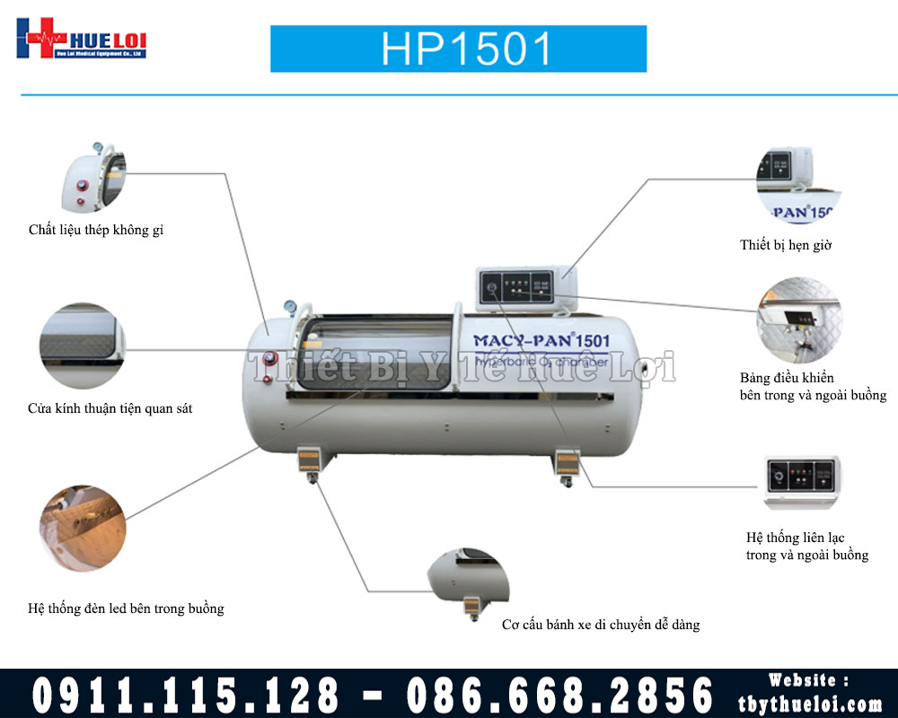 buồng oxy áp lực cao