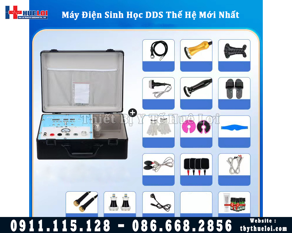 phụ kiện đi kèm máy dds 11