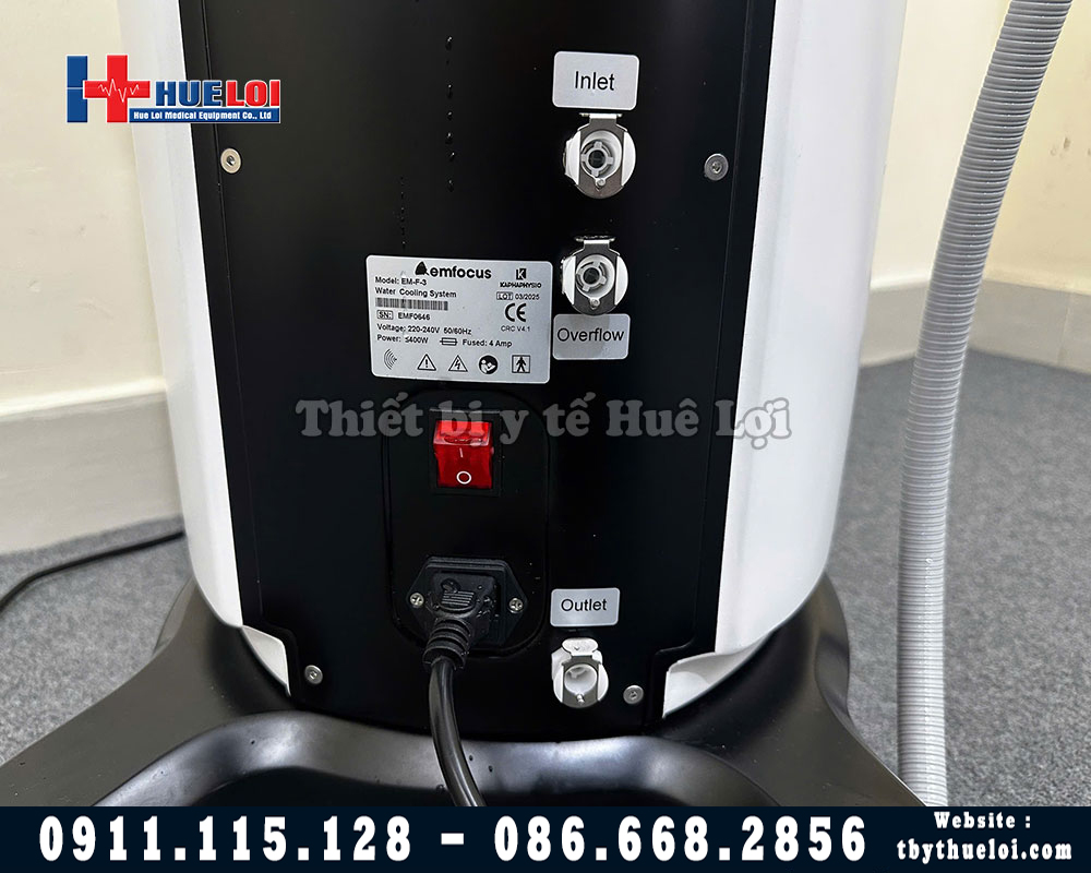 mặt sau máy xung kích hội tụ