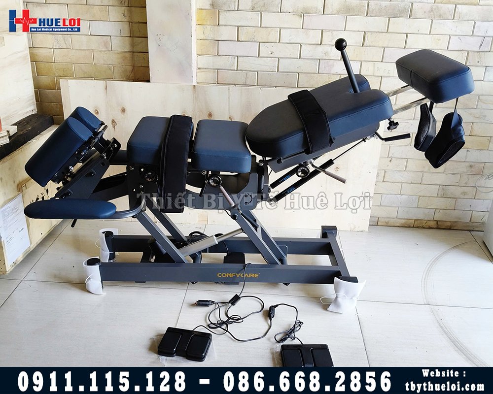 giường nắn chỉnh cột sống bằng điện