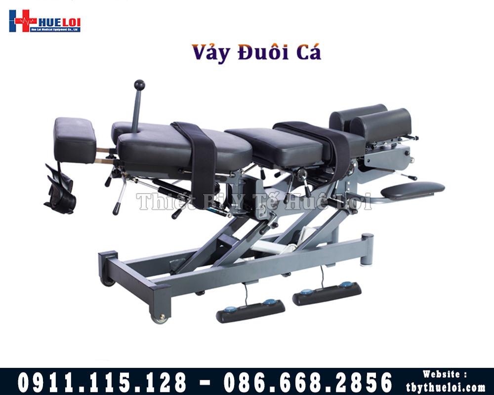 giường tác động cột sống có vảy đuôi cá