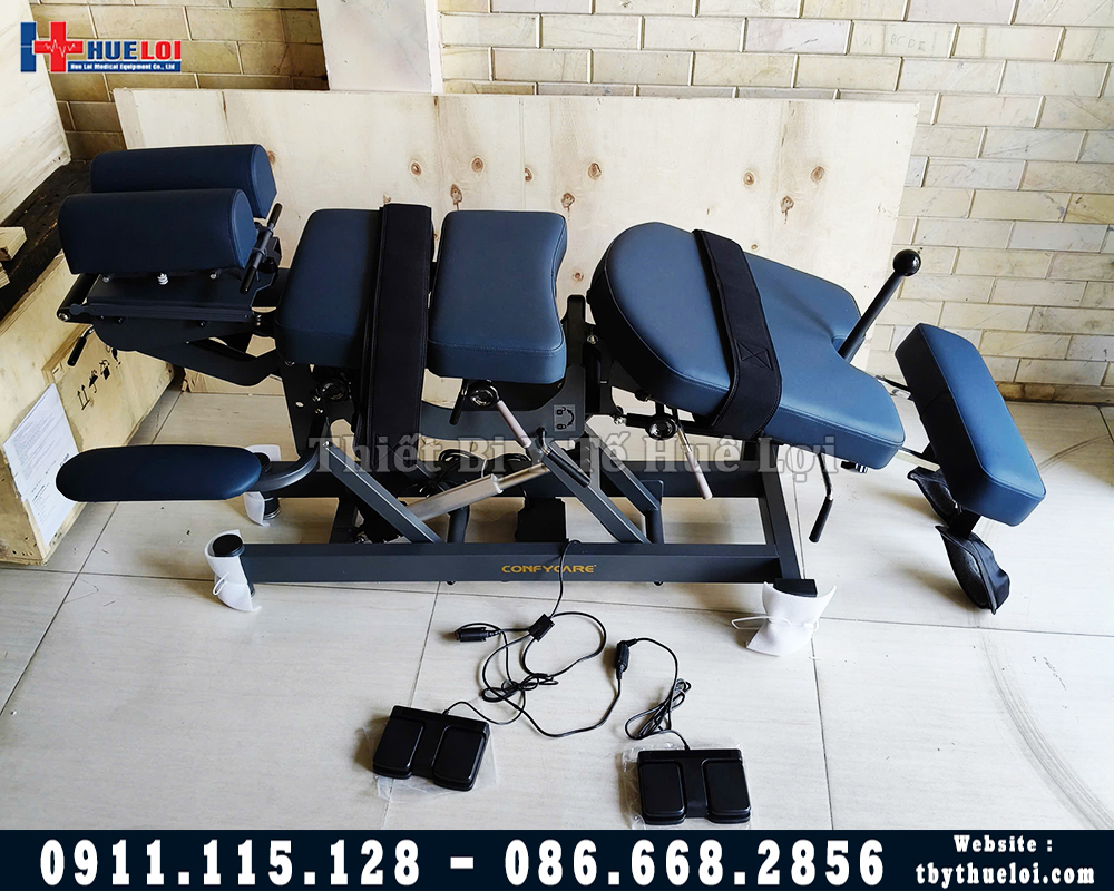 tác động kèm kéo giãn cột sống