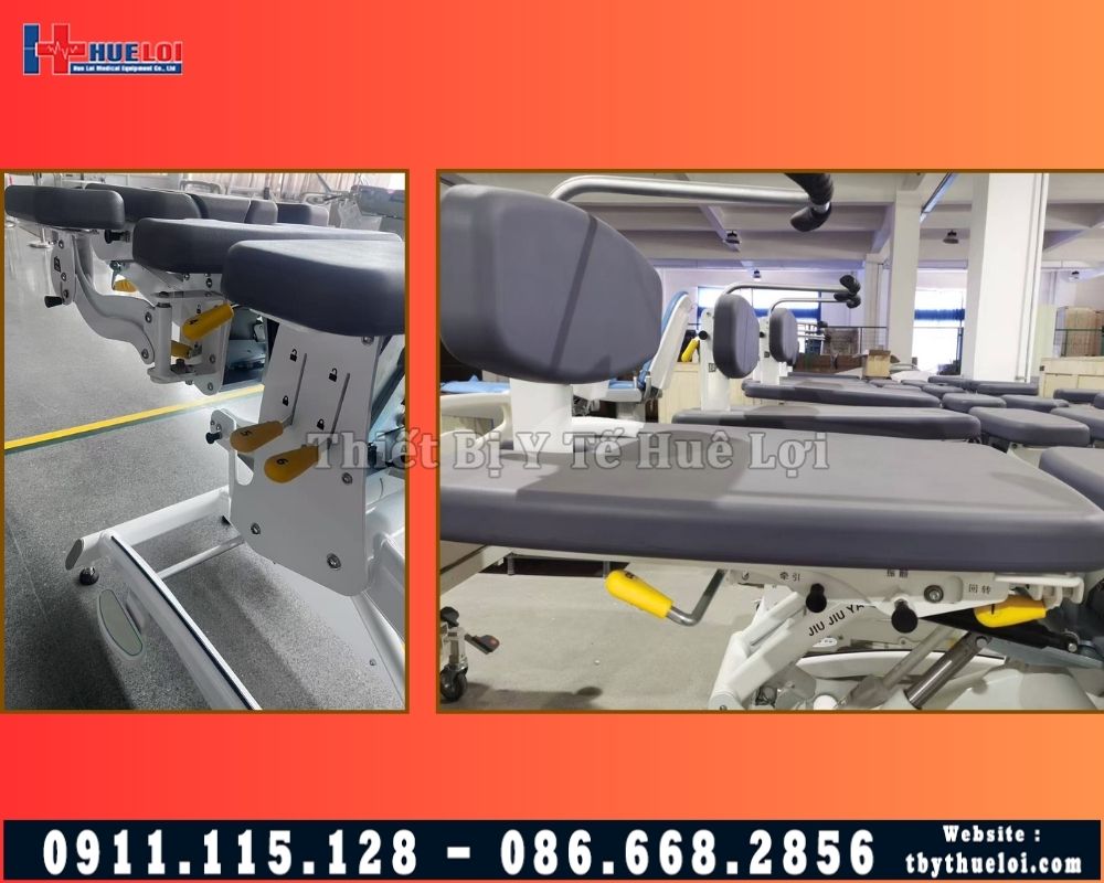 Chất liệu giường nắn chỉnh cột sống