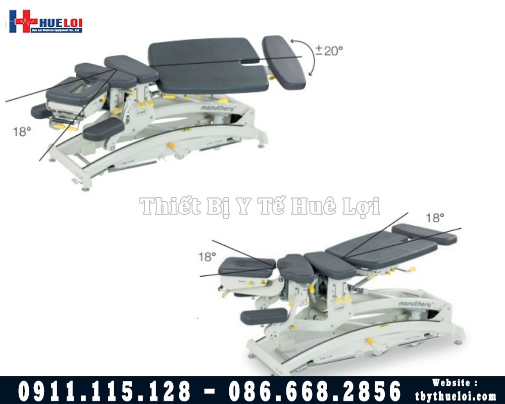 giường tác động nắn chỉnh xương khớp