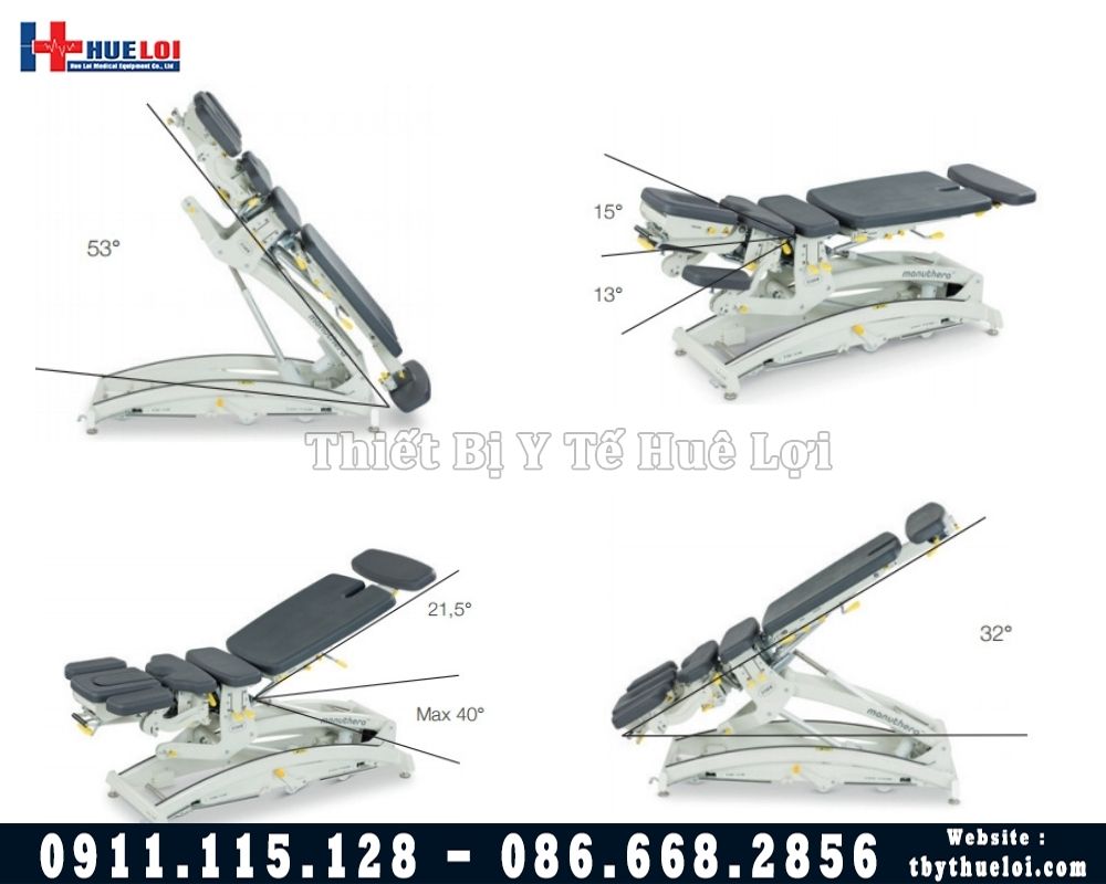 tính năng giường tác động cột sống