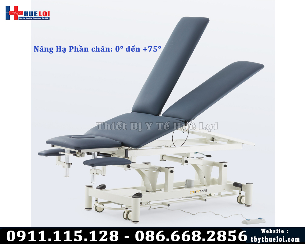 giường vật lý trị liệu nâng hạ điện