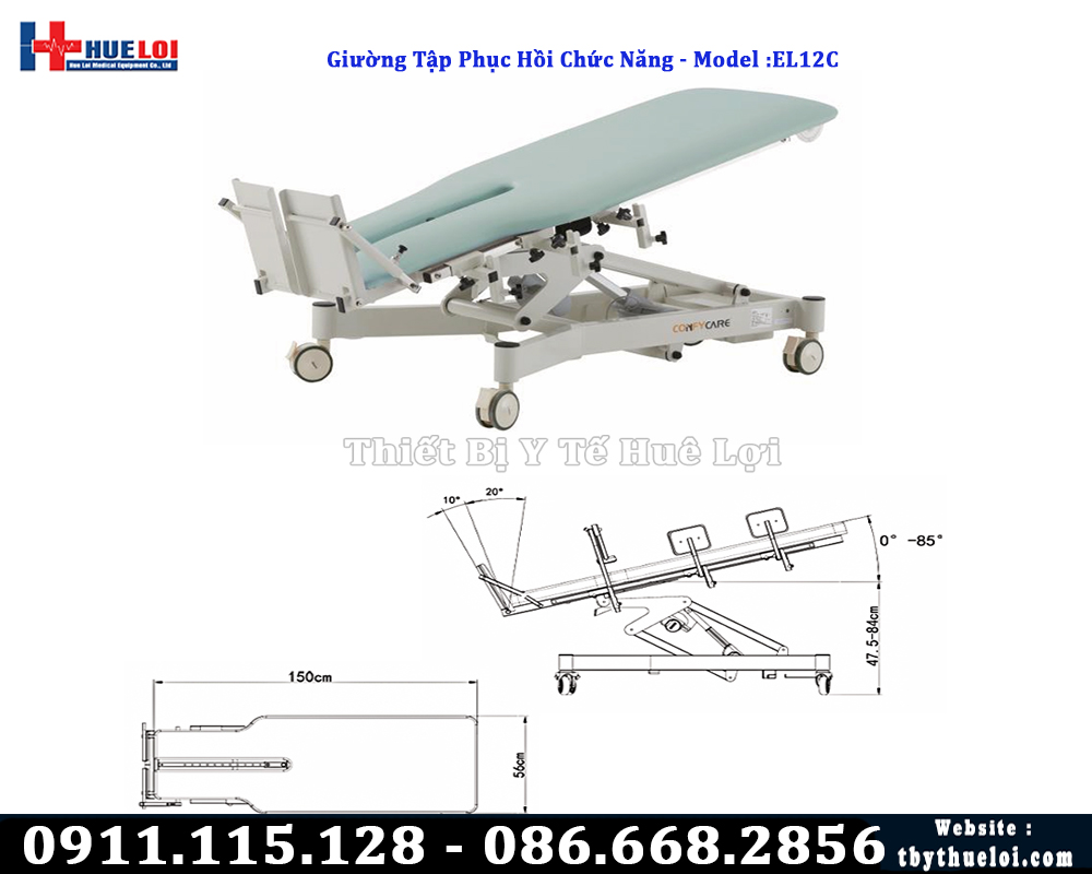 thông số kỹ thuật giường tập đứng trẻ em