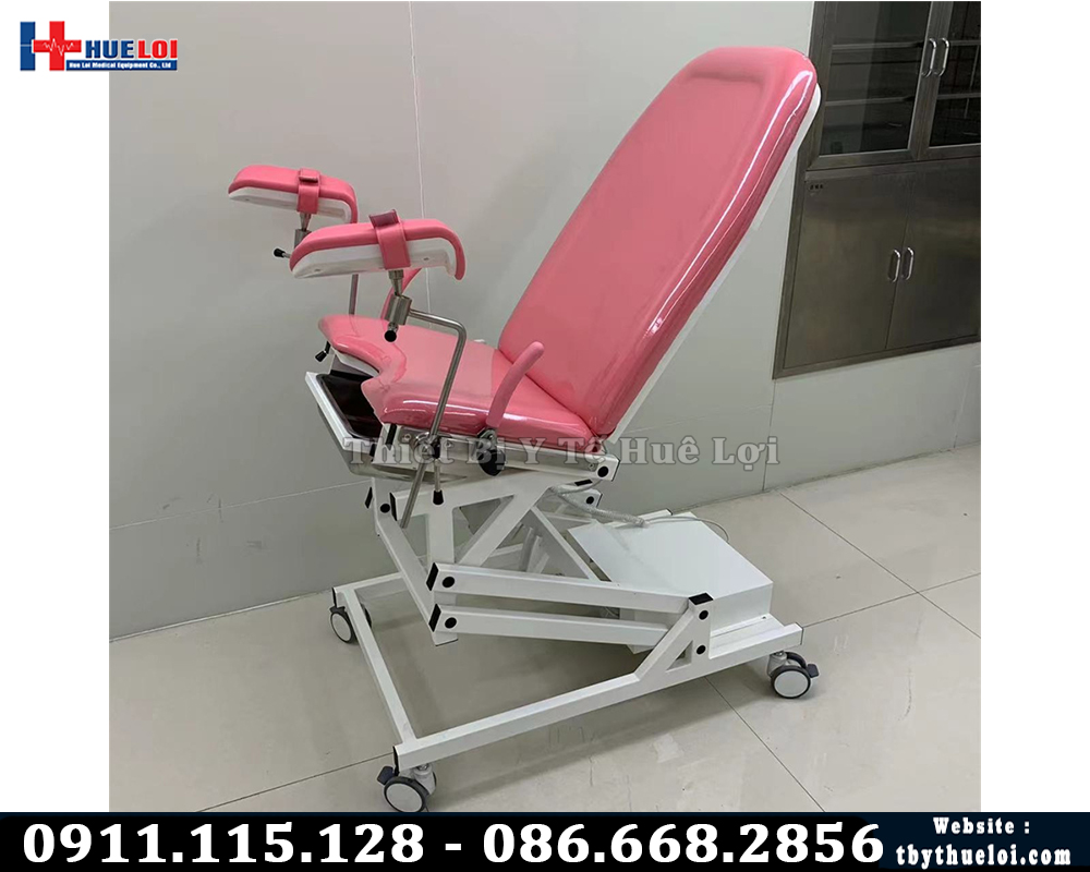 giường thăm khám phụ khoa chỉnh điện tự động