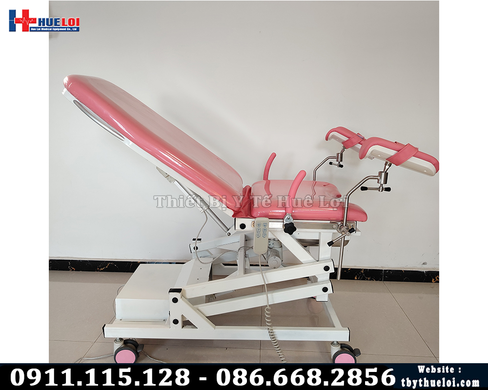 giường thăm khám phụ khoa điện tự động