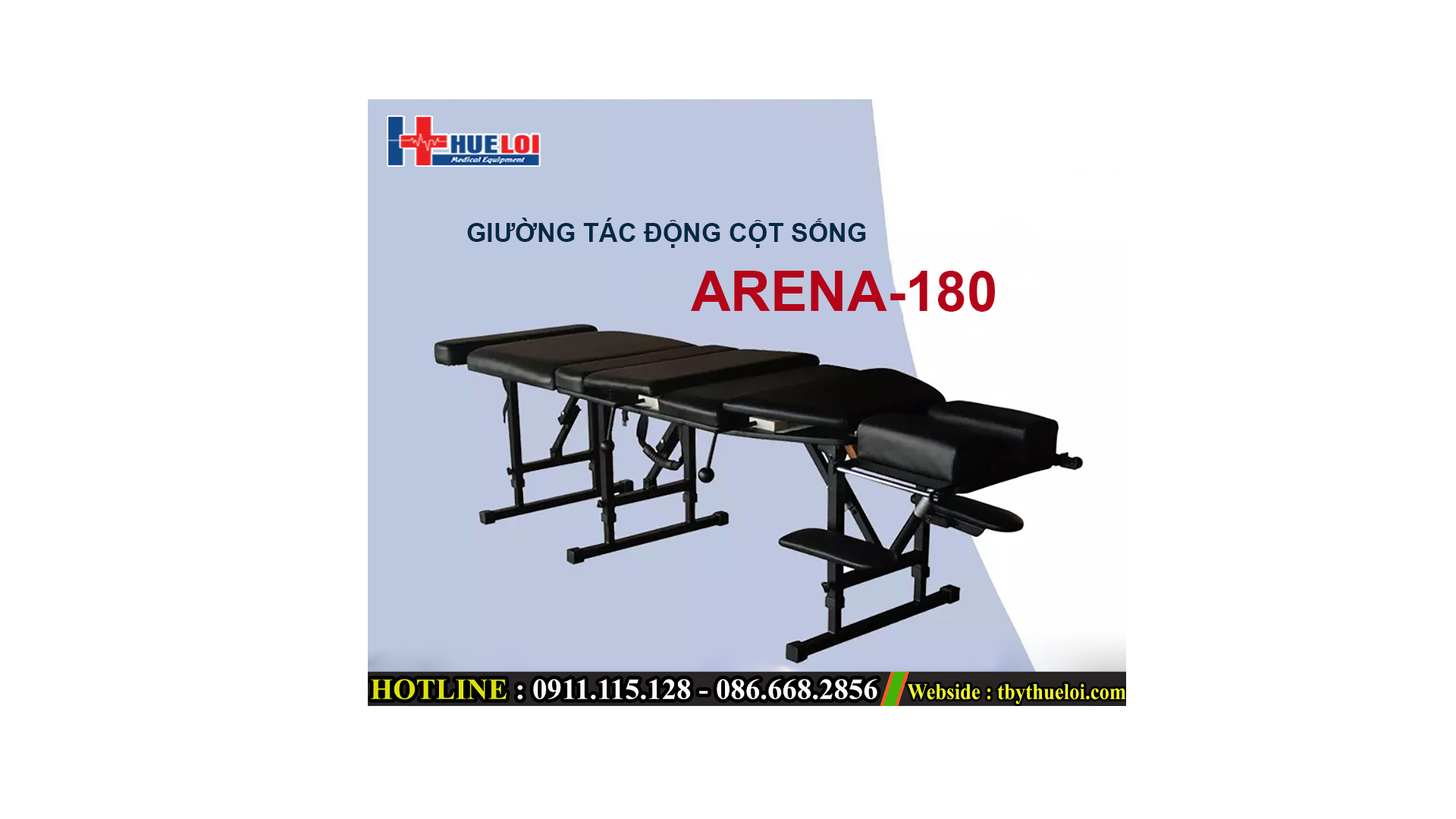 giường tác động cột sống ARENA -108