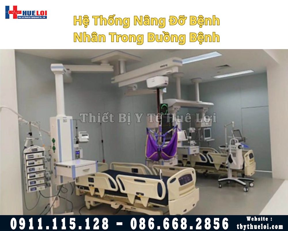 hệ thống treo trần nâng người liệt