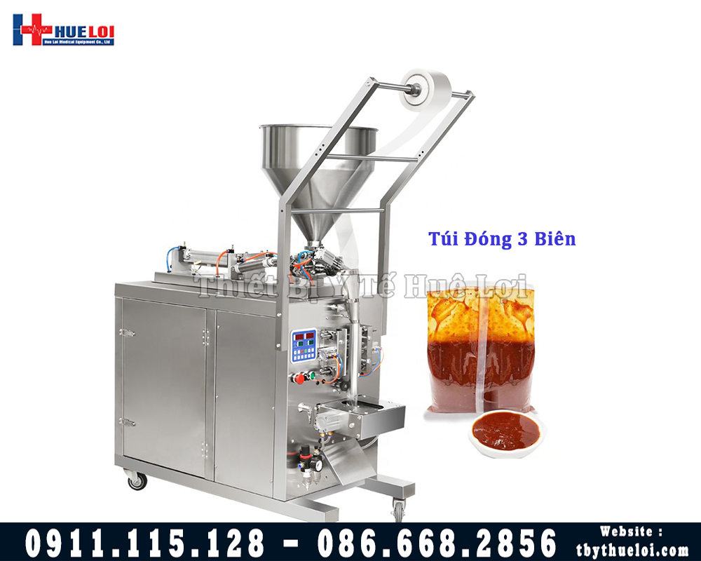 máy đóng túi nước sốt hoặc nước mắm
