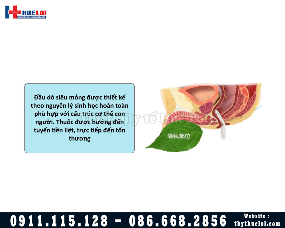 Công nghệ dẫn thuốc từ trường máy trị liệu tuyến tiền liệt