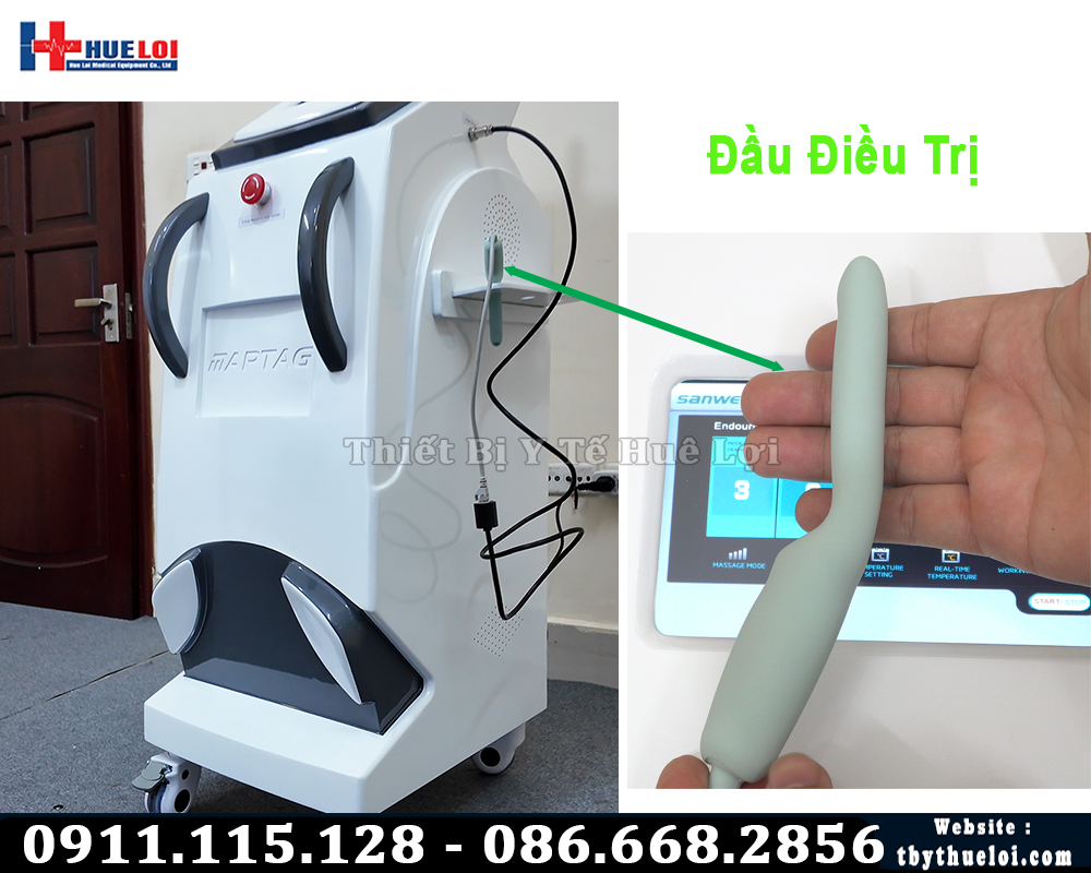 đầu điều trị máy tuyến tiền liệt
