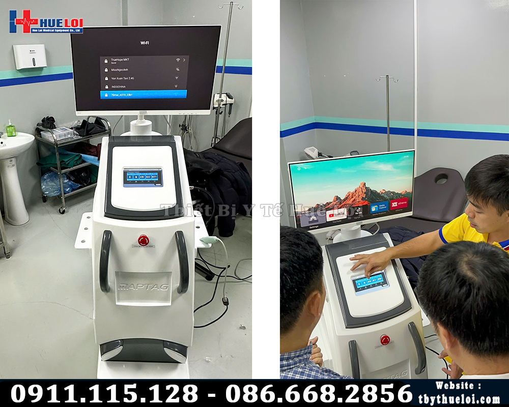 máy điều trị bệnh lý tuyến tiền liệt nam giới