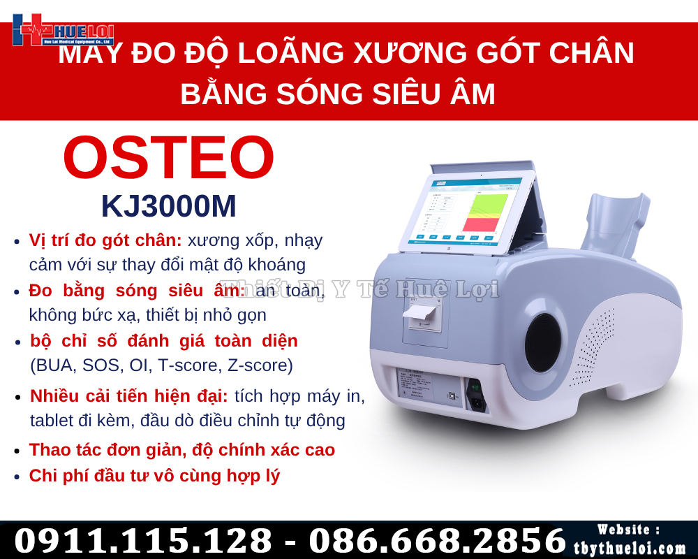 OSTEO J3000M kiểm tra loãng xương