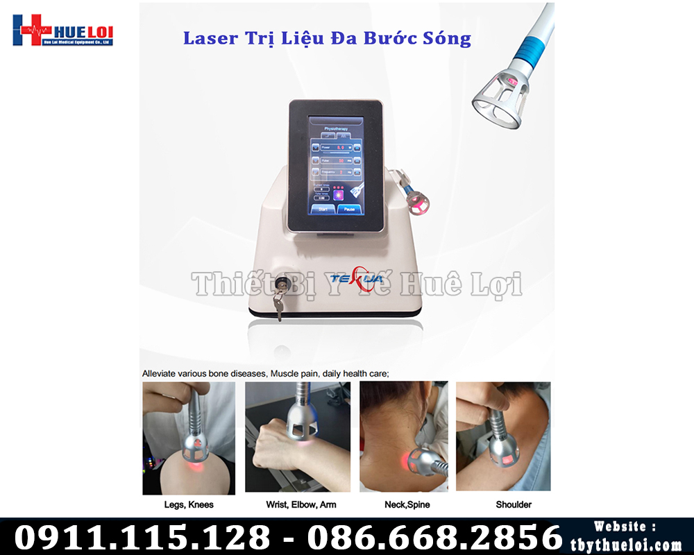 laser đa bước sóng trị liệu