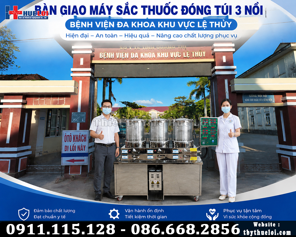 máy sắc thuốc 3 nồi đun giá rẻ