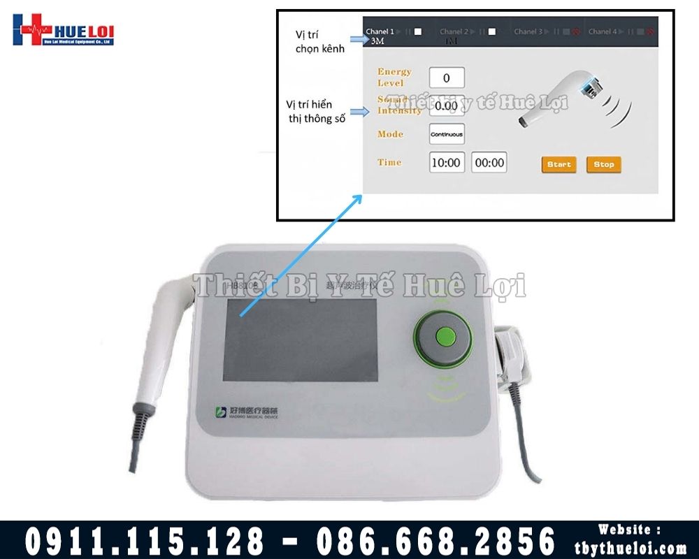 màn hình máy siêu âm đa tần