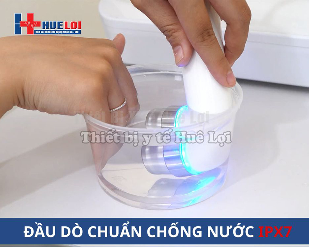 đầu dò chống nước máy siêu âm trị liệu