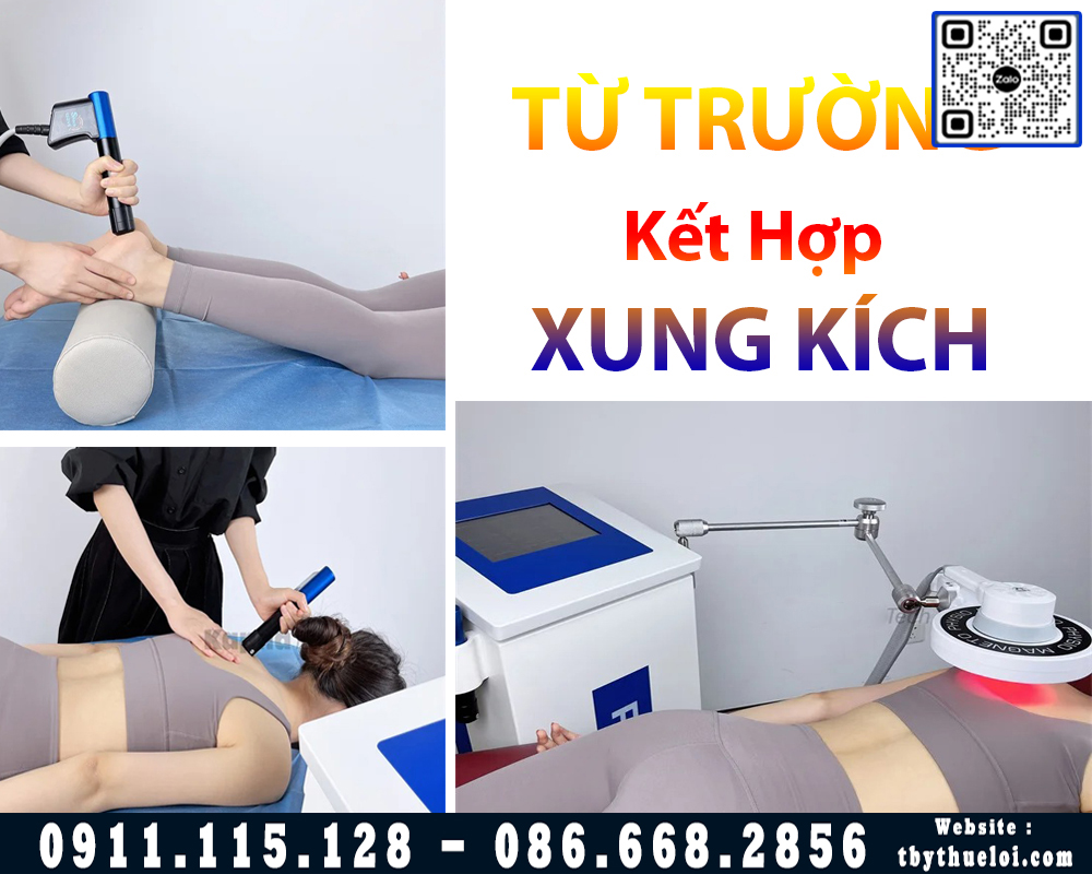 máy từ trường kèm xung kích