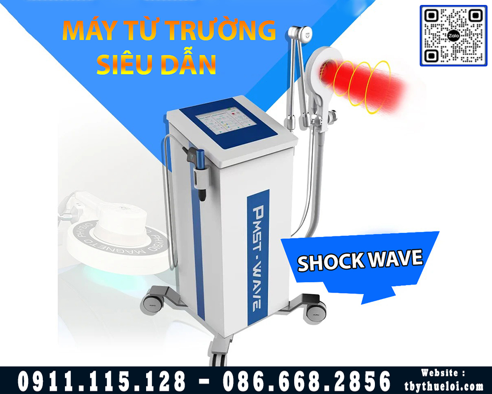 Máy từ trường trị liệu kèm xung kích