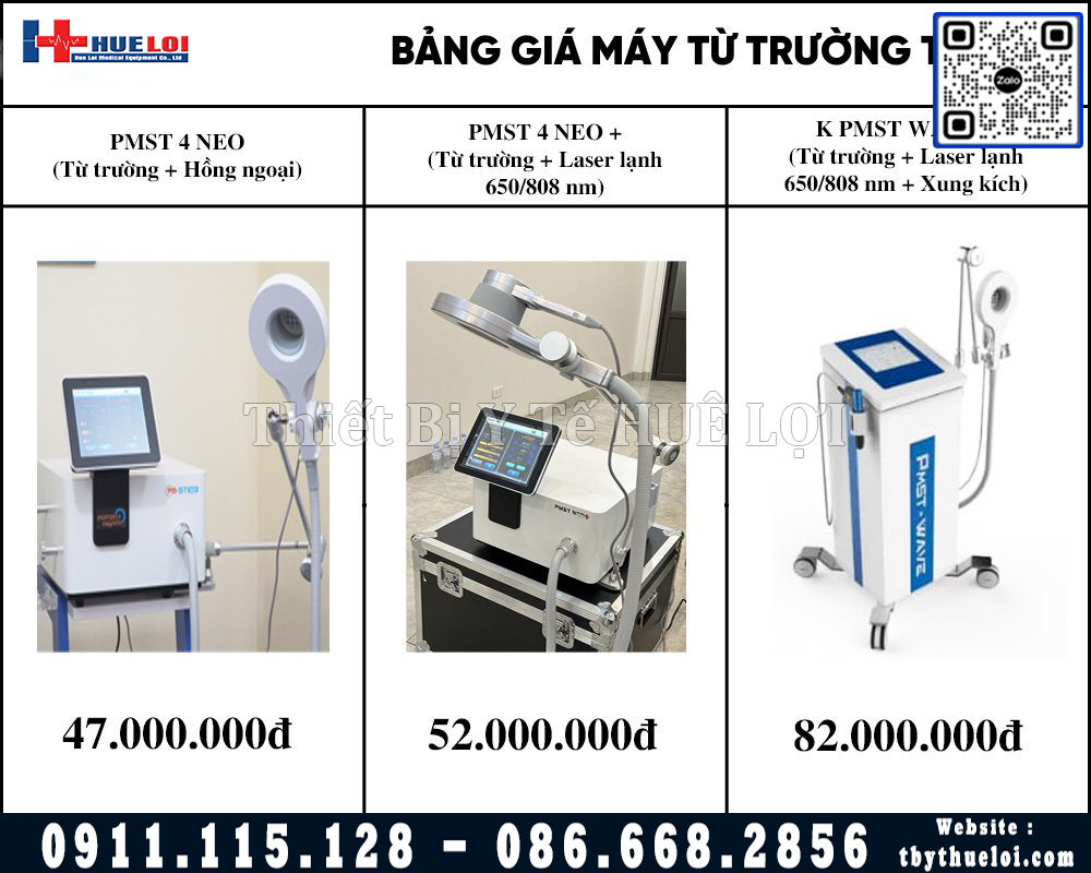 giá máy từ trường trị liệu