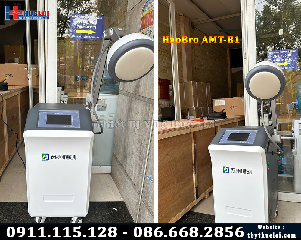 test và giao máy AMT B1