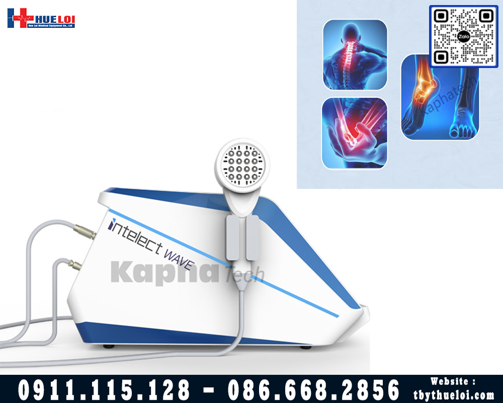 xung kích kèm laser trị liệu