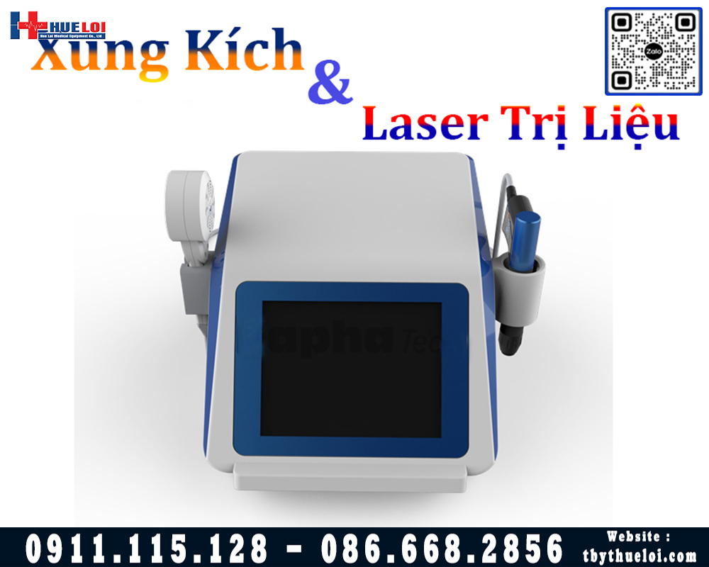 Xung kích và laser trị liệu