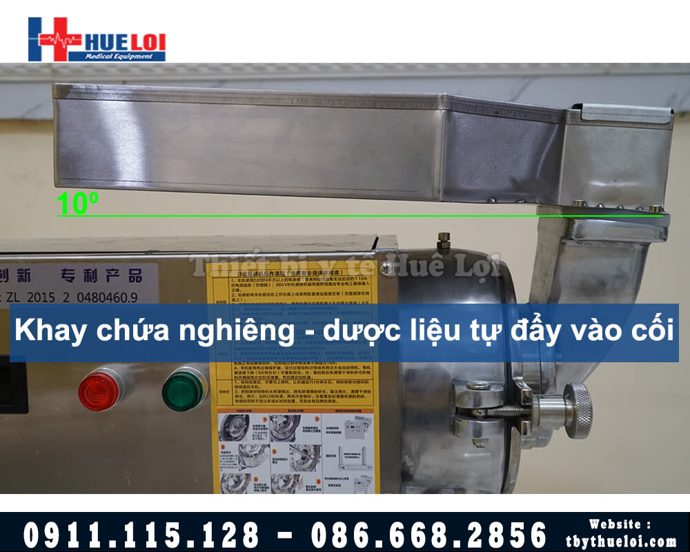 khay chứa dược liệu máy nghiền bột