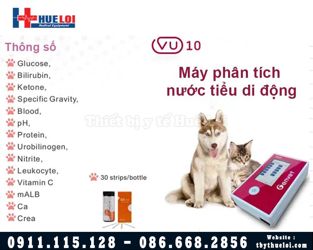 Máy phân tích nước tiểu VU10