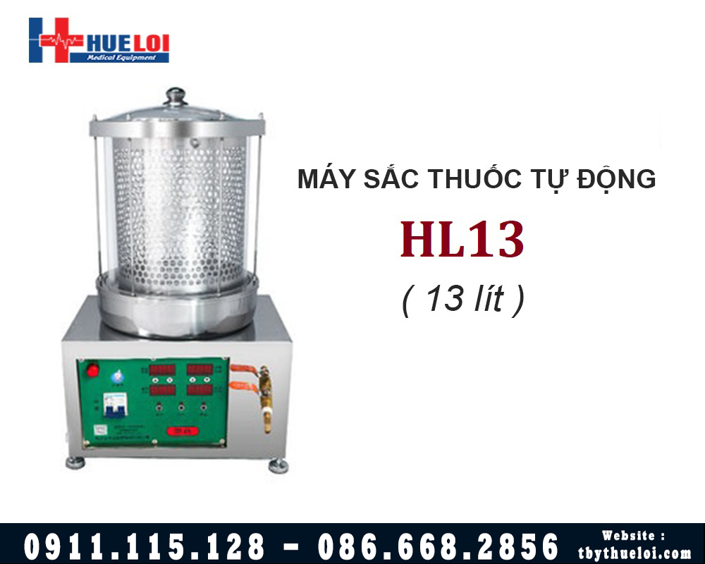 máy sắc thuốc mini 13 lít