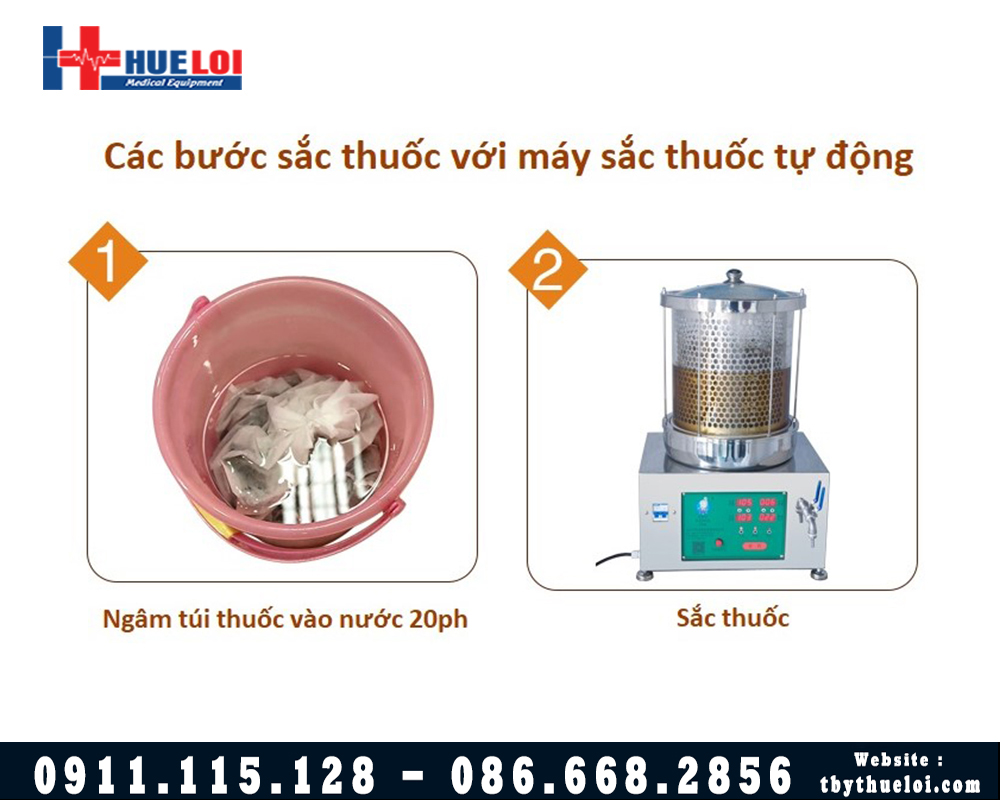 máy sắc thuốc tự động