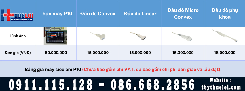 giá máy siêu âm mini