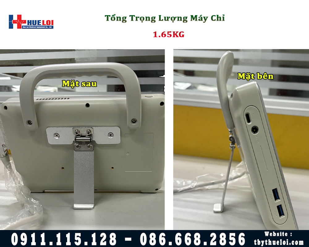 máy siêu âm P10 siêu nhỏ gọn