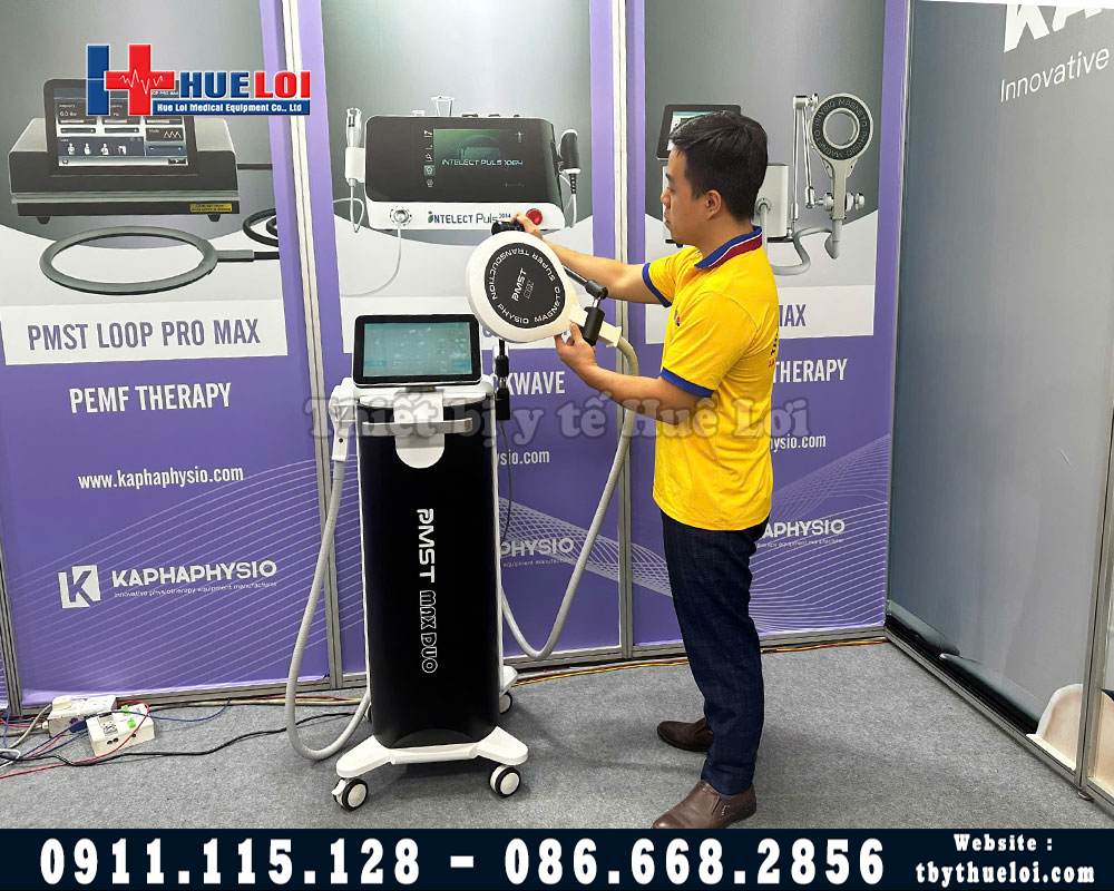 máy trị liệu pemf 7 tesla PMST MAX DUO
