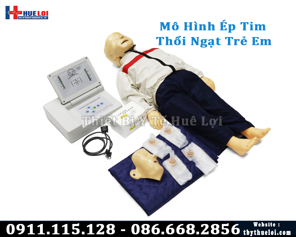 mô hình cấp cứu ngừng tuần hoàn trẻ em