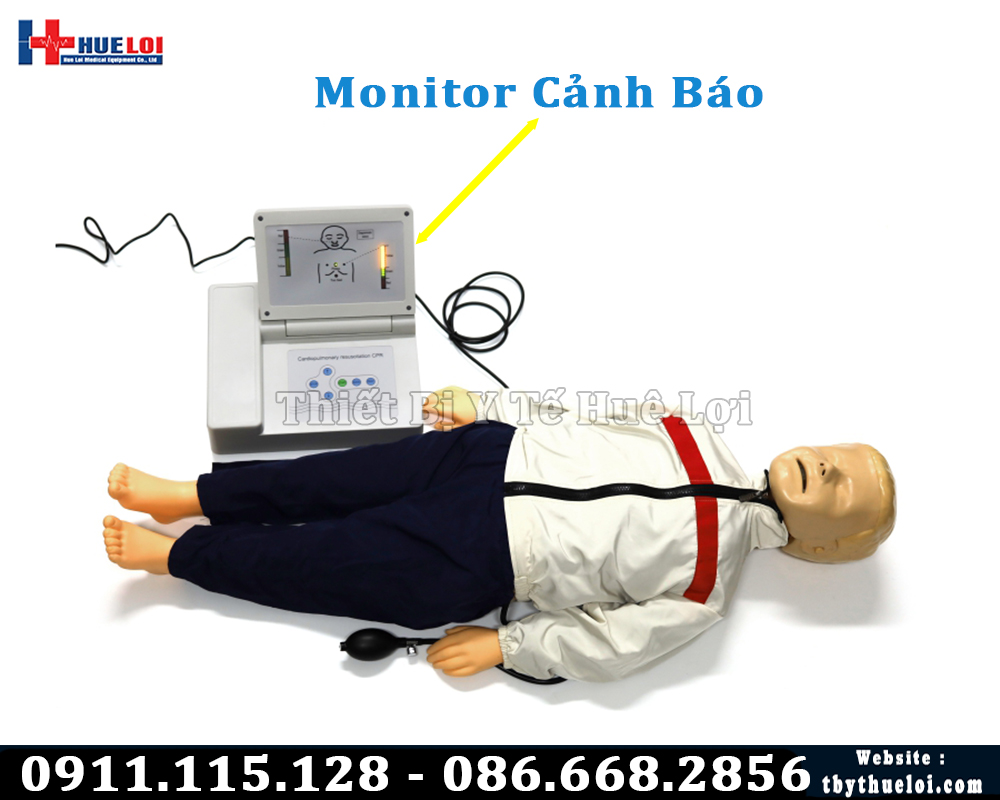 mô hình sơ cứu ngừng tuần hoàn trẻ nhỏ