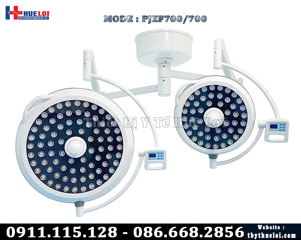 đèn phẫu thuật 2 nhánh