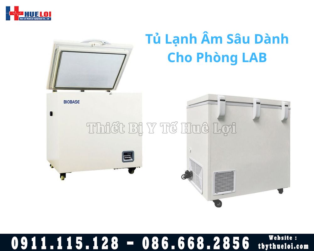 Tủ lạnh âm sâu cho phòng lab
